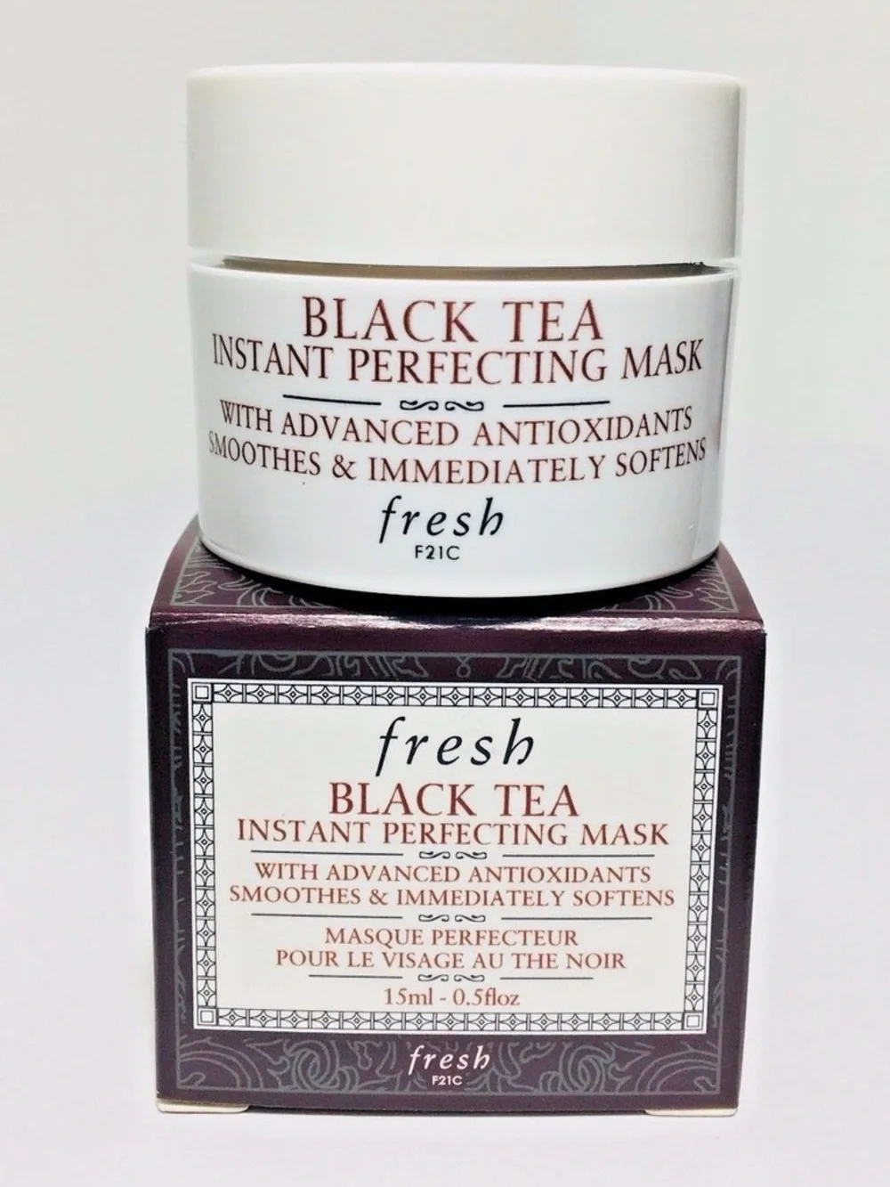Fresh NIB Black Tea Instant Perfecting Face Mask - Travel SZ 15ml